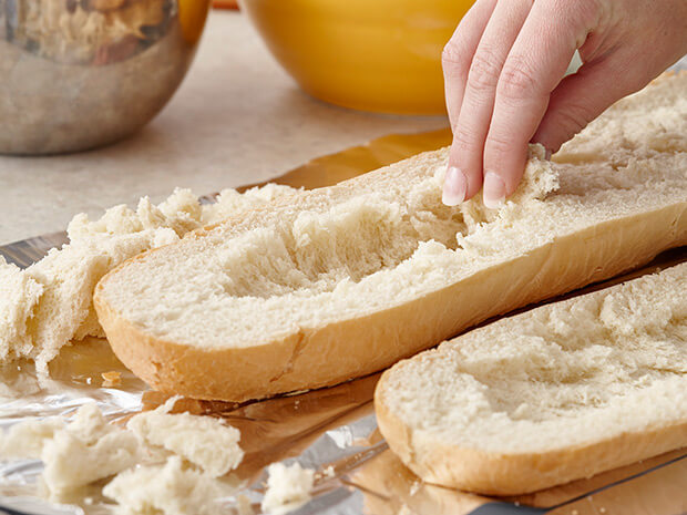 Step 2 How to Make Chicken Stuffed Bread with Pimiento Cheese Step 2
