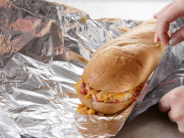 Step 4 How to Make Chicken Stuffed Bread with Pimiento Cheese Step 4