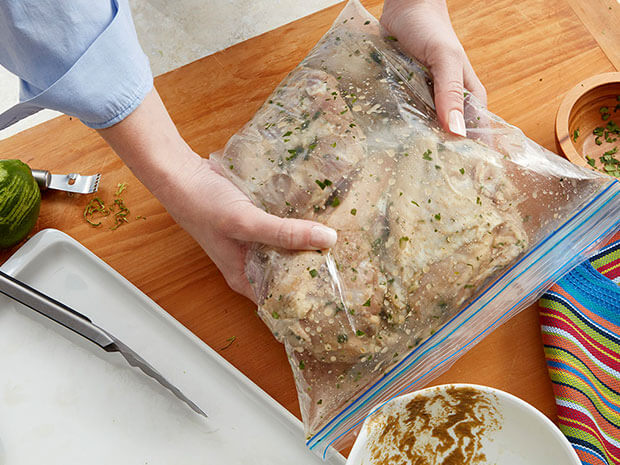 Grilled Cilantro Lime Chicken with Mexican Street Corn Step 1