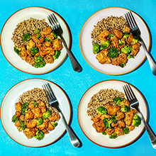 Honey-Garlic Chicken & Broccoli