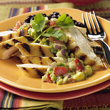 Grilled Lime Chicken with Avocado Salsa