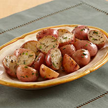 Red Bliss Potatoes with Minced Herbs