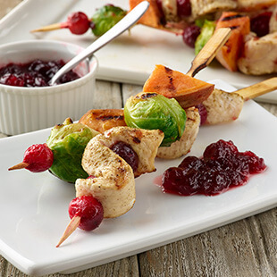 Holiday Chicken Skewers
