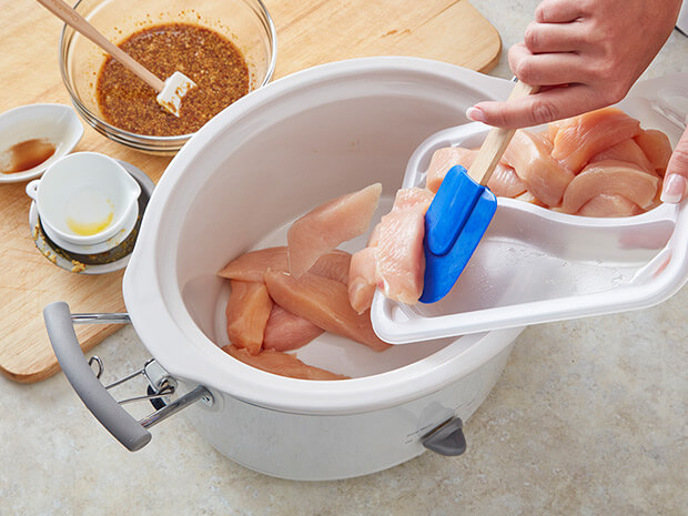 Easy Slow Cooker Chicken Tenders with Honey Mustard Step 2