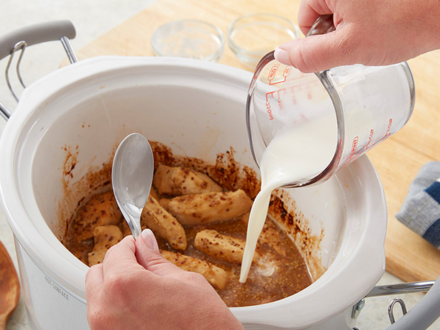Easy Slow Cooker Chicken Tenders with Honey Mustard Step 3