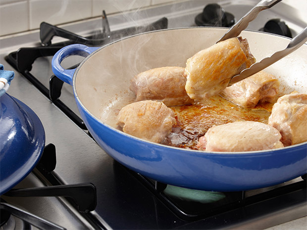 Lemon Chicken and Orzo One Pan Meal Step 1