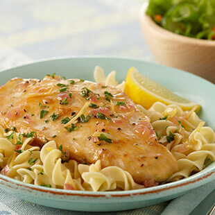 Lemon Parmesan Chicken Saute