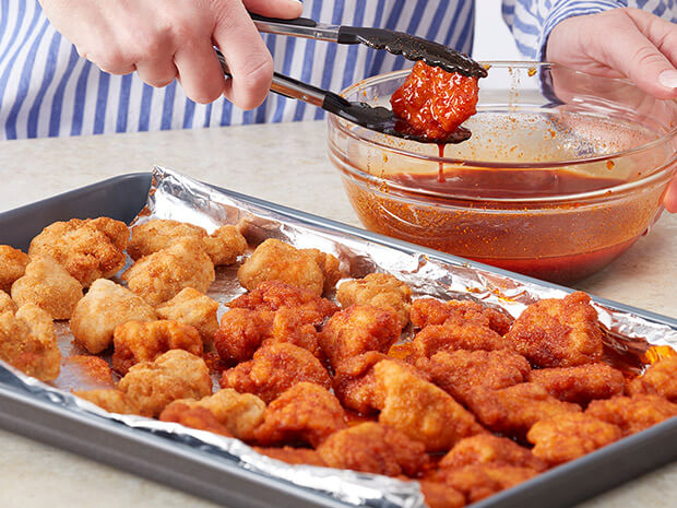 Step 3 Nashville Hot Chicken Chunks Step 3