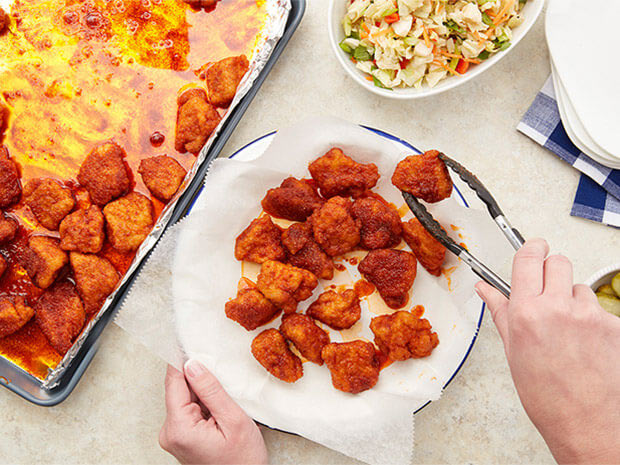 Step 4 Nashville Hot Chicken Chunks Step 4