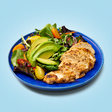 Griddled Avocado Herbed Chicken