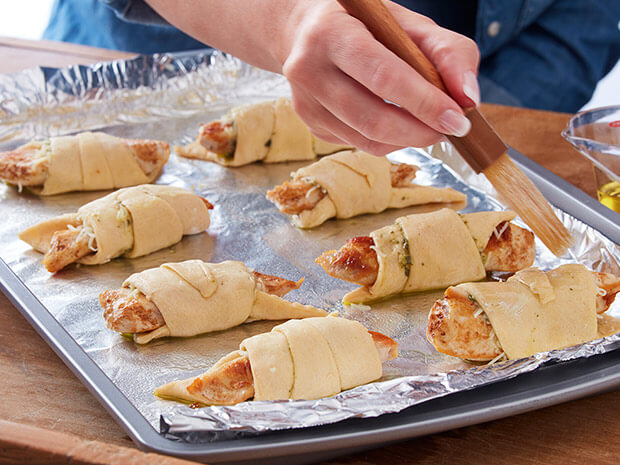 Step 3 Parmesan Pesto Chicken Roll Ups Step 3