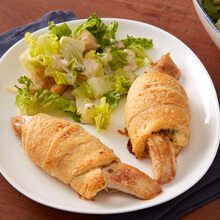 Parmesan Pesto Chicken Roll Ups