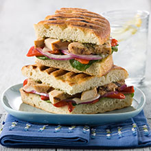 Perfect Chicken Focaccia Sandwiches