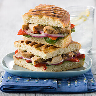 Perfect Chicken Focaccia Sandwiches