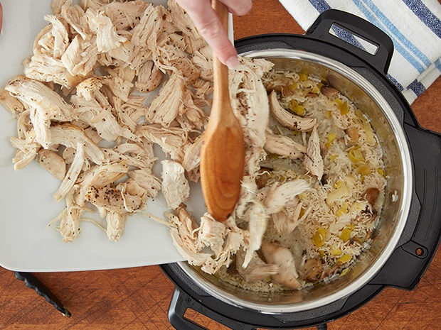 Step 4 Pressure Cooker Chicken and Rice Step 4