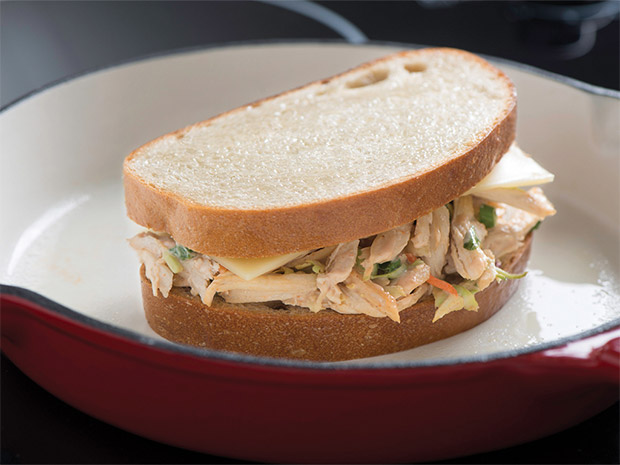 Chicken Reuben Sandwich Step 2