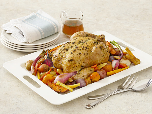 Step 4 Roasted Chicken and Root Vegetables Step 4