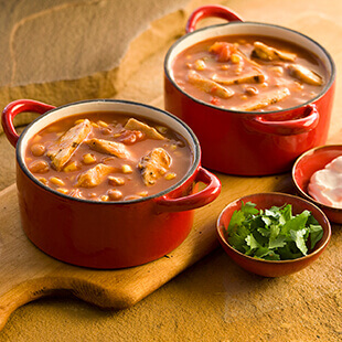 Southwest Chicken Bean Soup