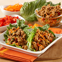 Turkey Italian Lettuce Wraps