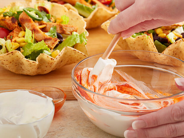 Delicious 10 Minute Chicken Taco Salad | Perdue Step 4