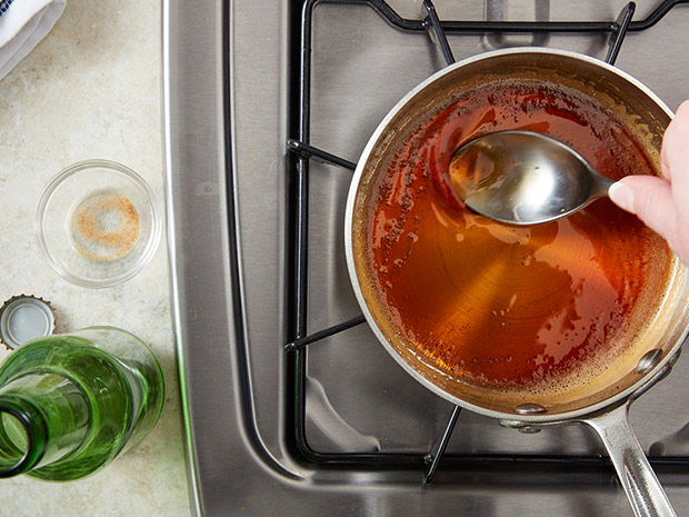Hard Apple Cider Glazed Chicken Kale Salad Step 1