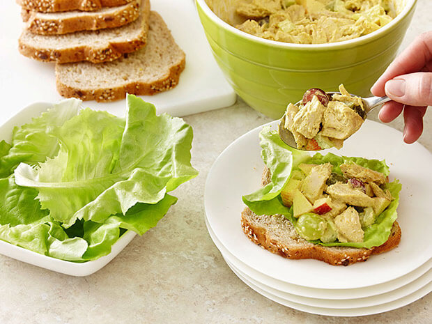 Step 2 Apple and Curry Chicken Salad Step 2