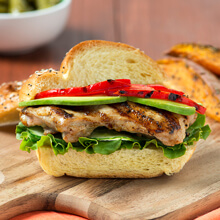 Asian Grilled Chicken Sandwich