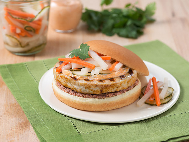 Step 3 Banh Mi Turkey Burgers Step 3