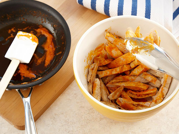 Buffalo Chicken Salad and Blue Cheese Step 3