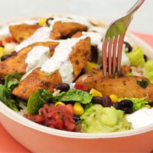 Chicken Burrito Bowls