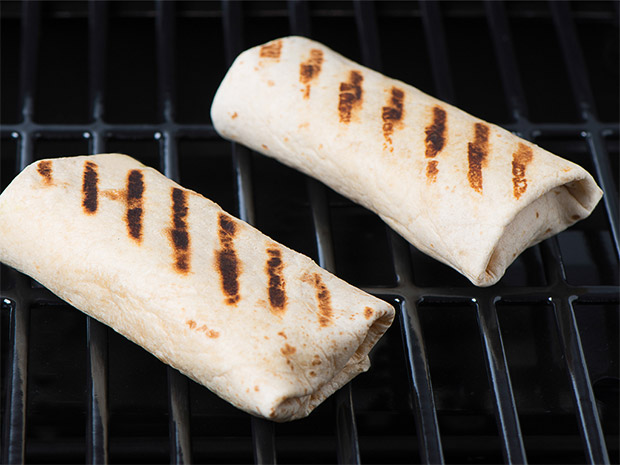 Step 2 Grilled California Chicken Wrap Step 2