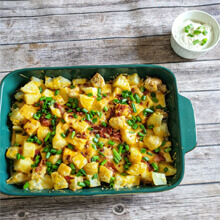 Loaded Chicken & Potato Casserole