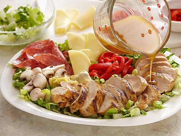 Step 3 Grilled Chicken Antipasto Salad Step 3