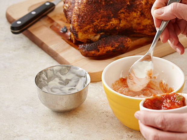 Step 3 Grilled Paprika Chicken and Creamy Salsa Step 3