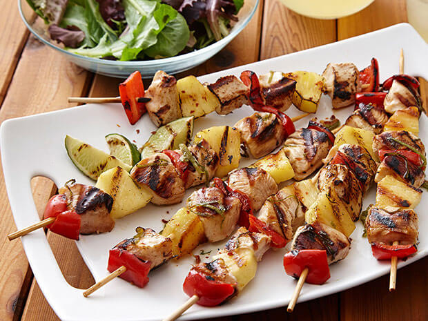 Step 4 Easy Kona Pineapple Chicken Kebabs Step 4