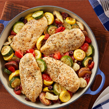 One Dish Sicilian Chicken