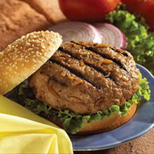 Grilled Onion Burger