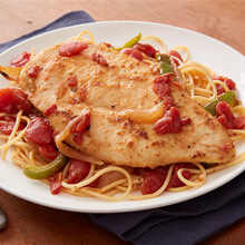 Skillet Chicken Cacciatore