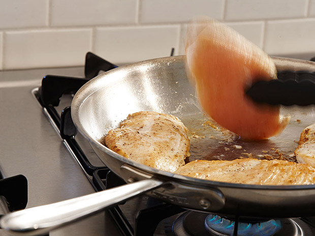 Step 1 Sautéed Chicken and Black Bean Salsa Step 1