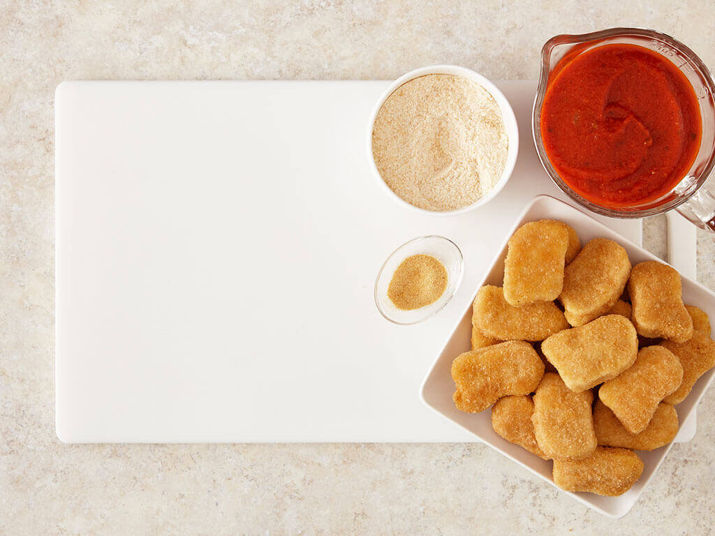 Parmesan Baked Chicken Nuggets
