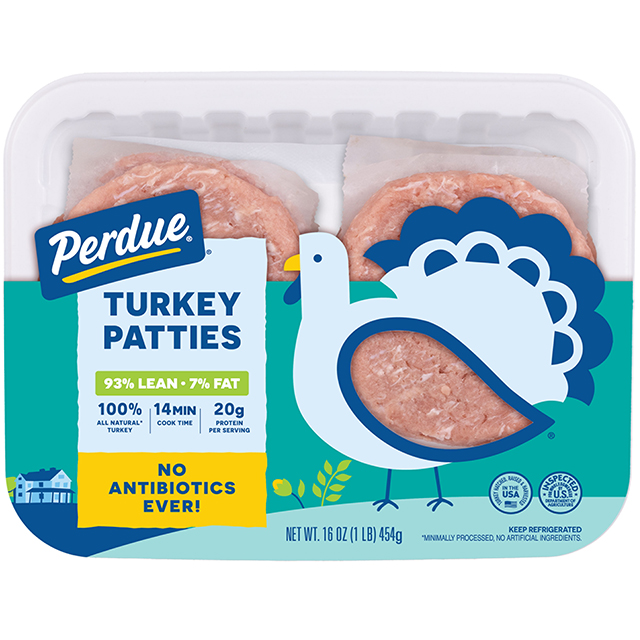 PERDUE&reg; Fresh Ground Turkey Patties