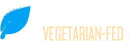 100% vegetarian fed