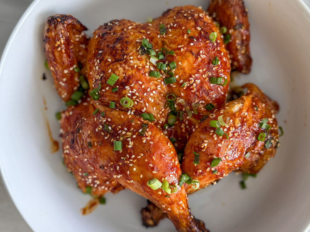SPATCHCOCK KOREAN BBQ CHICKEN