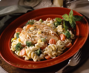 Skillet Chicken and Pasta Dinner Skillet Chicken and Pasta Dinner