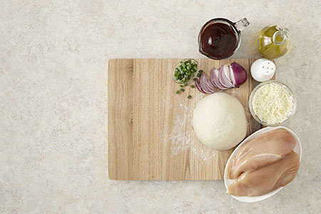 Easy BBQ Chicken Pizza