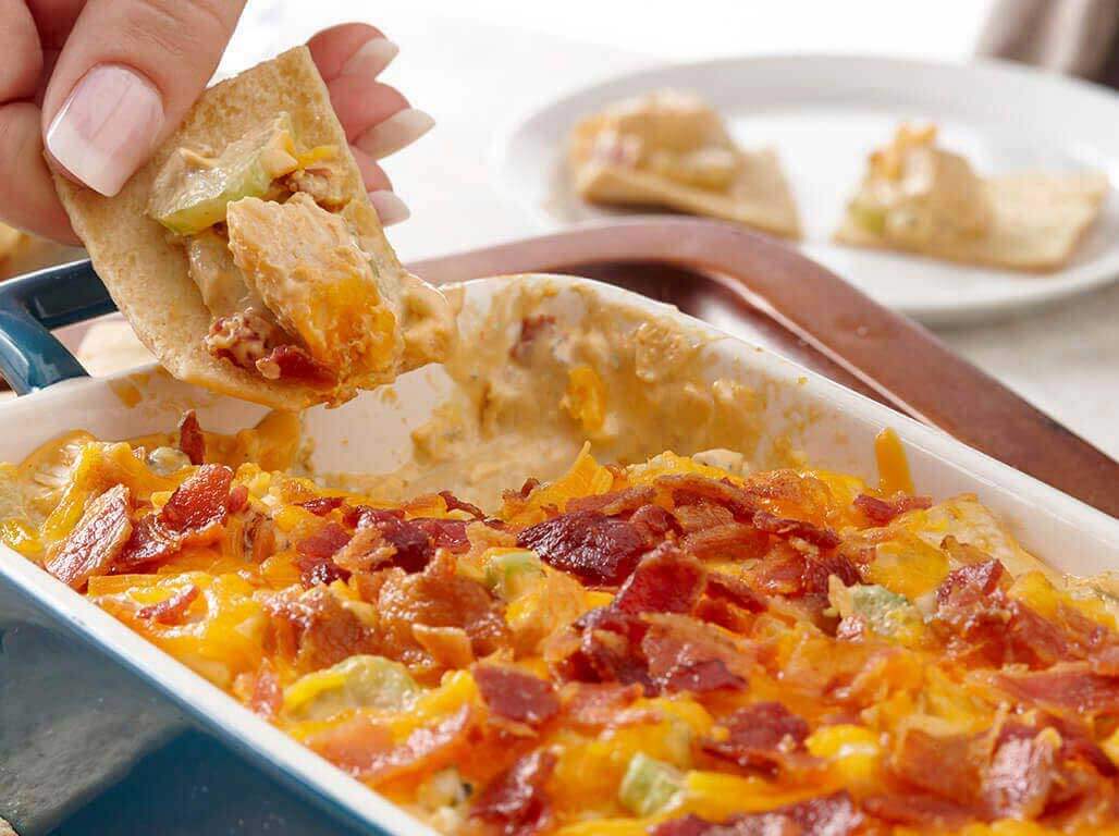 Creamy Buffalo Chicken Dip