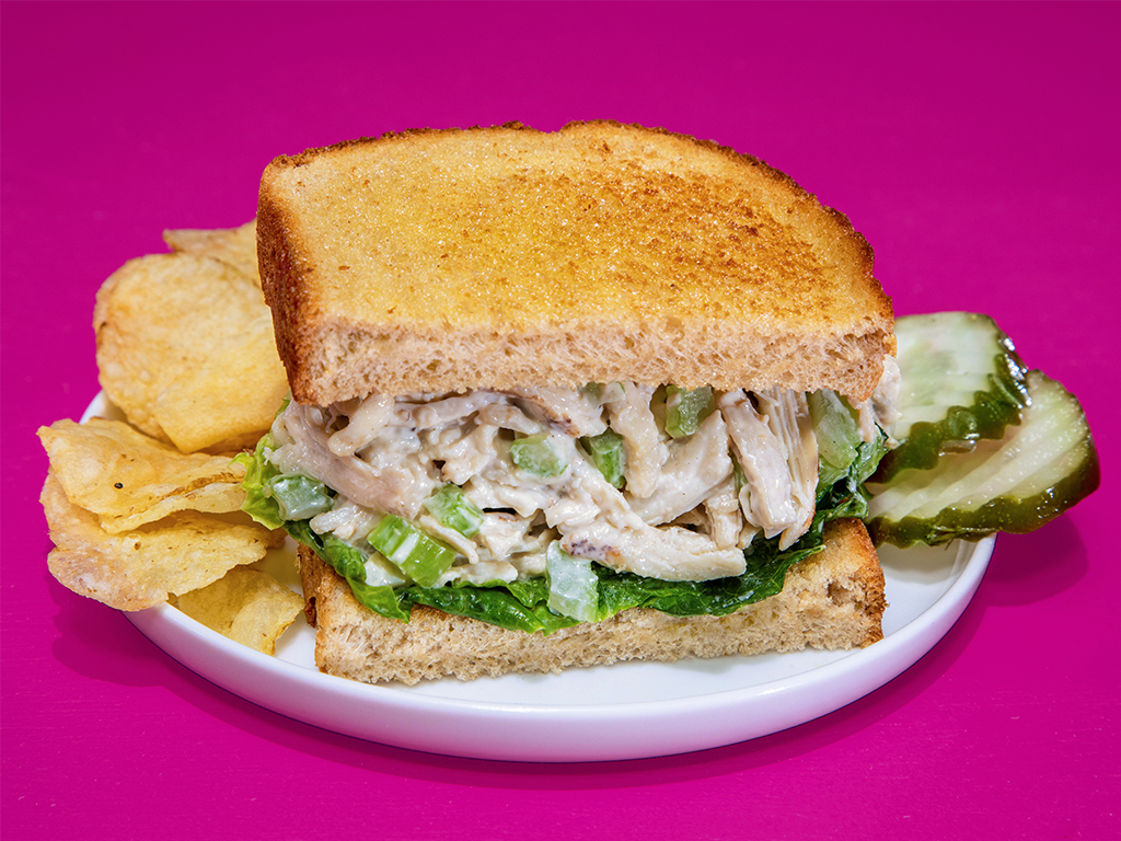 QUICK AND EASY SHREDDED CHICKEN SALAD QUICK AND EASY SHREDDED CHICKEN SALAD
