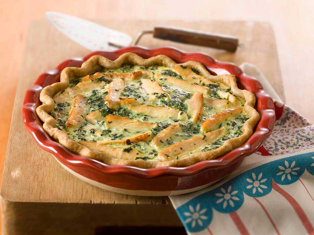 Chicken and Spinach Pie
