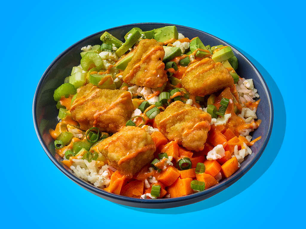 Cottage Cheese Buffalo Chicken Bowl