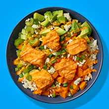 Cottage Cheese Buffalo Chicken Bowl